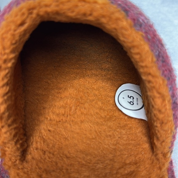Allbirds Wool Runners Slippers Unisex Cozy Red Slippers M 6.5 F - Picture 6 of 8